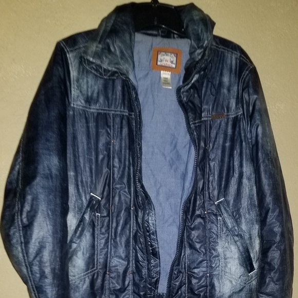 Diesel LEATHER JACKET mens coat size M - Picture 4 of 7